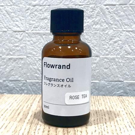 即日★Flowrand/ハーバリウムディフューザー用フレグランスオイル(原液) ローズティー 30ml