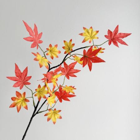 【造花】ビバ工芸/VD-6690 メイプルリーフ RE/OR/VD-6690