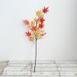 【造花】ビバ工芸/VD-6690 メイプルリーフ RE/OR/VD-6690