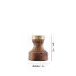 志成販売/木とBRASSのマグネットフック/305039