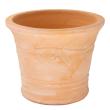 【直送】花LINKS/クラシックテラコッタポット(2個セット)/UETC01008(SET/2) ※返品・代引・キャンセル不可