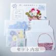 即日★【ドライ】m flowers/押し花絵葉書レクリエーションキット (1セット10人分)