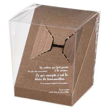 HEADS/BKFフラワークリアBOX-S/斜めスタンド付(6セット)/BKF-FN-FBS