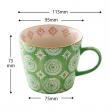 HEADS/ハンドメイドアートマグカップ-1(4個)/HNP-MUG1