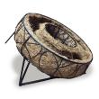 グリーンポット/コンテナリース ブラック 34cm/GU-CG16-033B