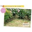 特価◎【直送】住まいスタイル/アイアンミニフェンス(リーフ) 10枚組 ブラック/IPN-7238TG-10P