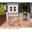 【直送】住まいスタイル/レンガ調プランター terre(テール) 幅40 マルチブラウン/TER-PL400