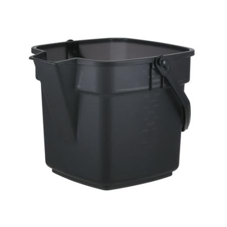 大和プラスチック/バケツ・エンジョイ 10型 クリアブラック