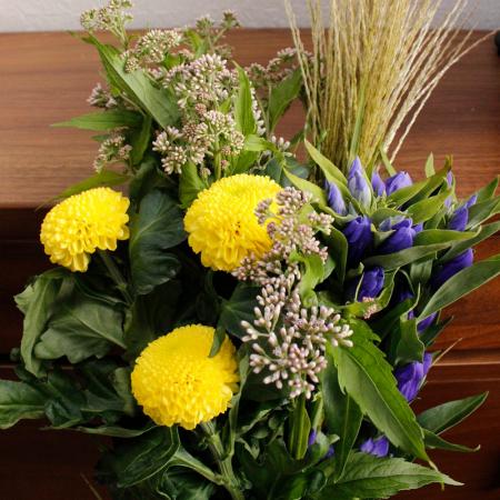 【生花】お月見花セット　9/25 は仲秋の名月!